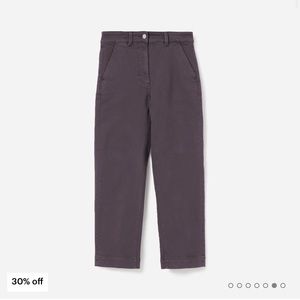 Everlane straight leg crop pants